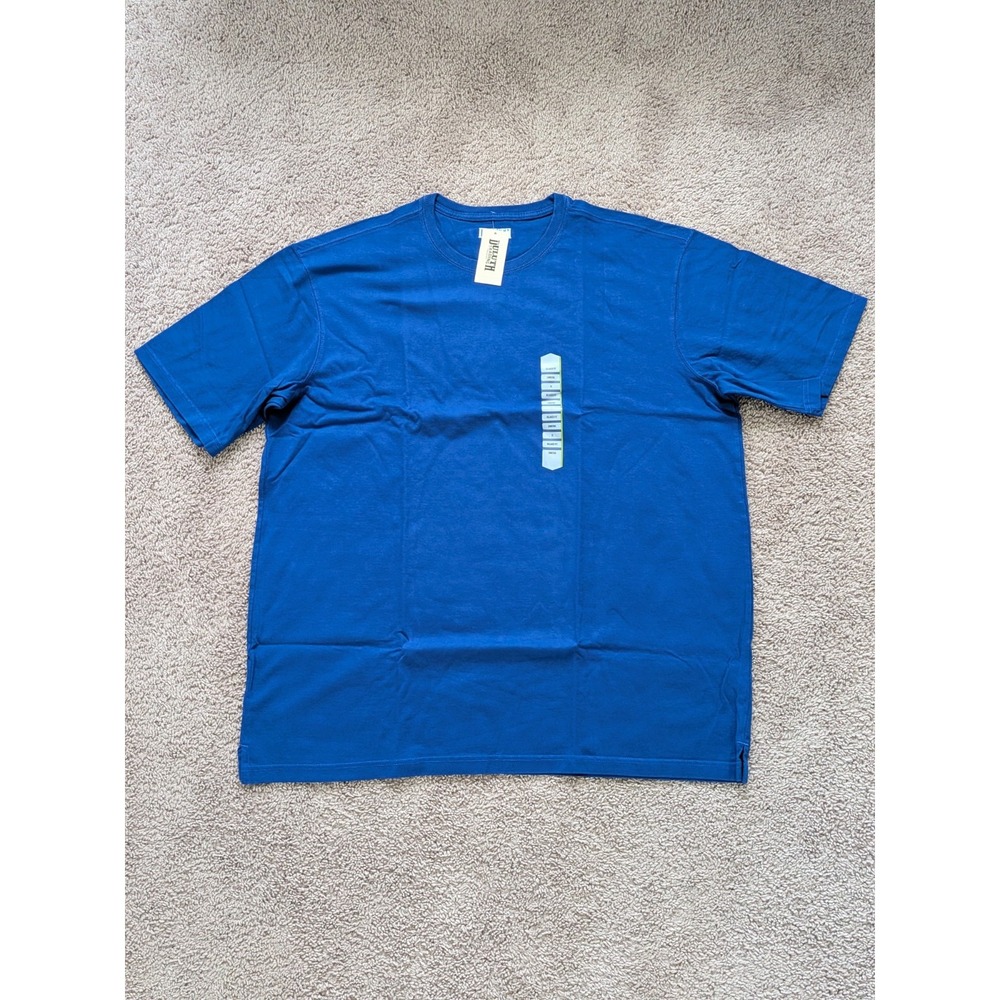 Duluth Longtail Relaxed Fit Short Sleeve Shirt Sapphire Mens XL Style 76020 NWT